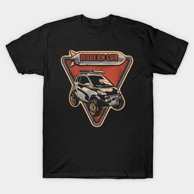 Modern car T-Shirt by phsycartwork